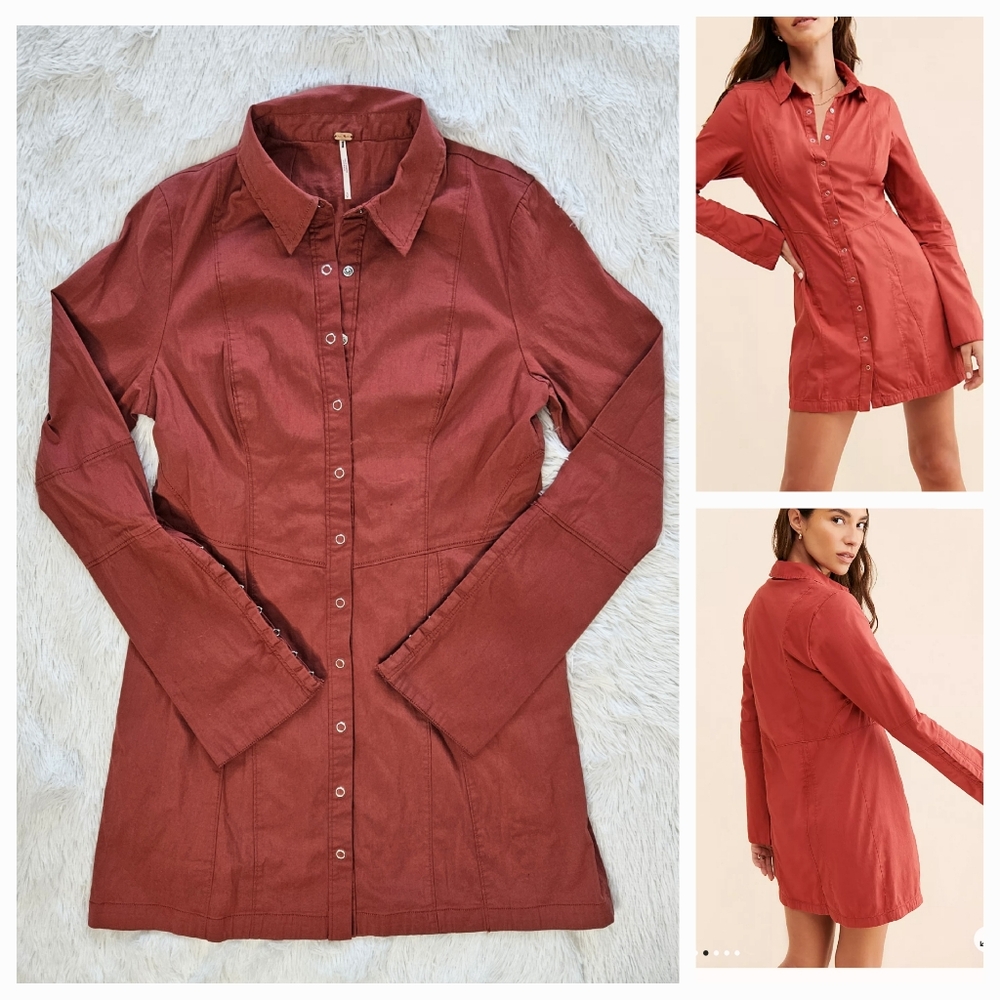 NWOT Free People Thea Mini Dress